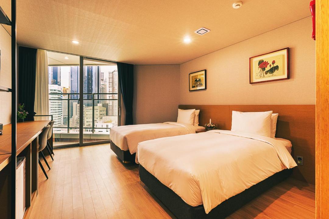 Kwangsu Hotel Haeundae Busan Exteriör bild
